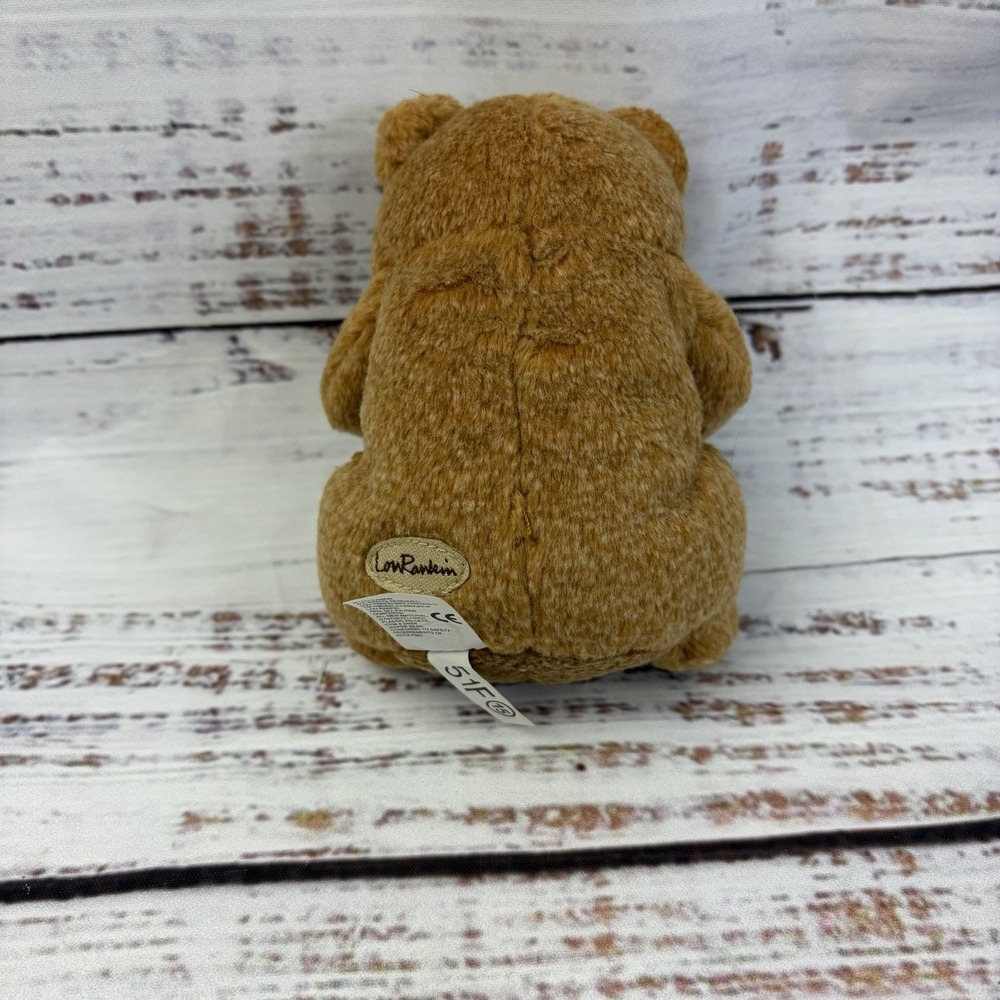 VTG Lou Rankin Little Mini Friends JASPER Brown Bear 5" Animal Plush Dakin - Picture 3 of 6